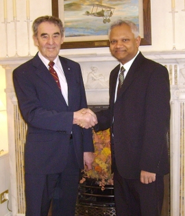 Photograph - Two men shaking hands
